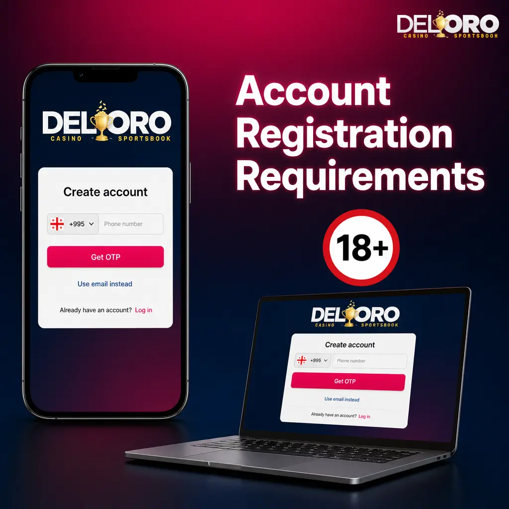 Canadian gambling account registration requirements: age, personal details, one account, and ID verification