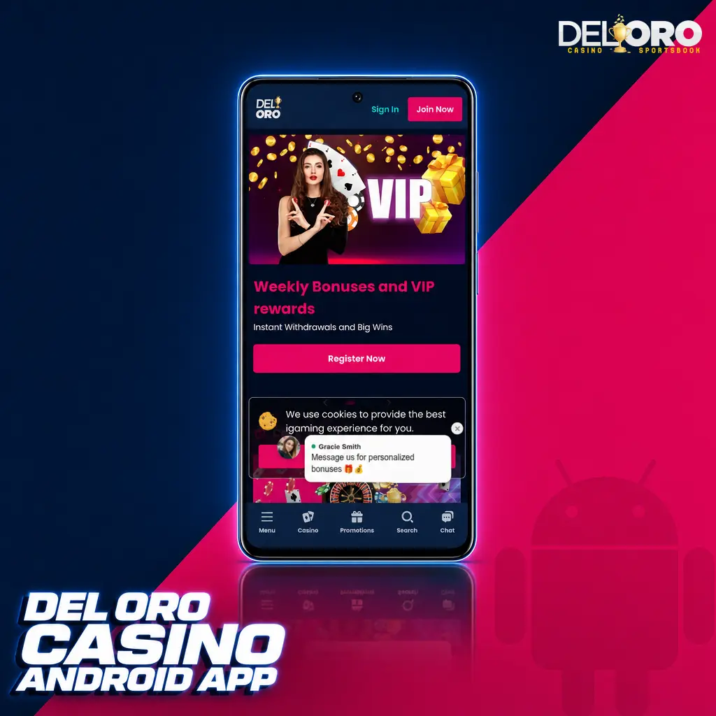 Del Oro Casino Android app download instructions and secure APK installation steps