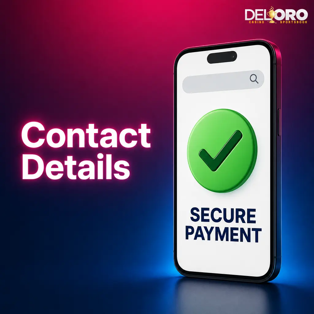 Del Oro Casino 24/7 support contact options for chat, email, account messages, and responsible gaming