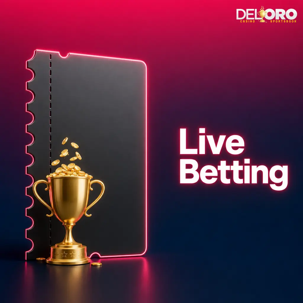 Live betting screen with changing odds for hockey, basketball, football, baseball, tennis and esports
