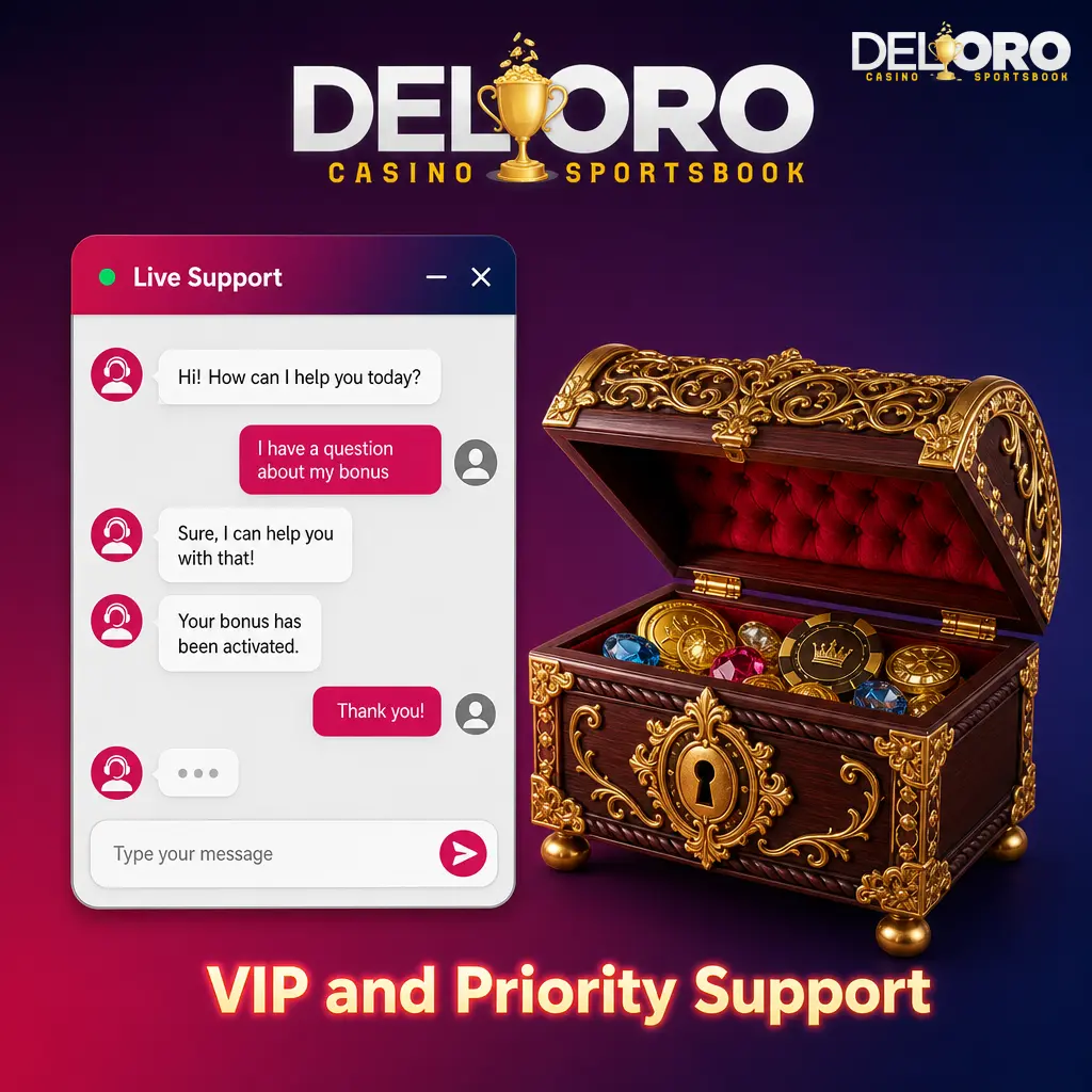 VIP priority support options for eligible accounts needing faster account, withdrawal, or security assistance