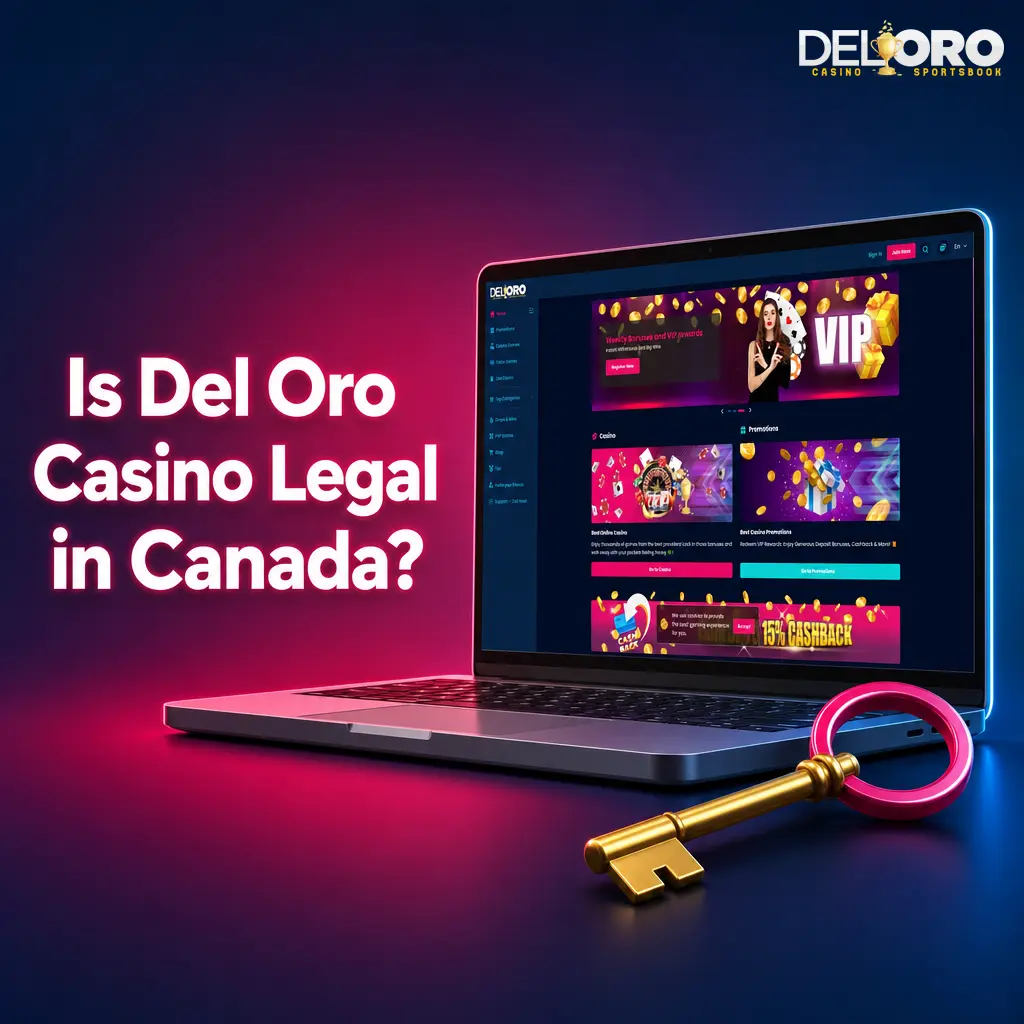 Del Oro Casino Canada legality and licensing details for online casino users